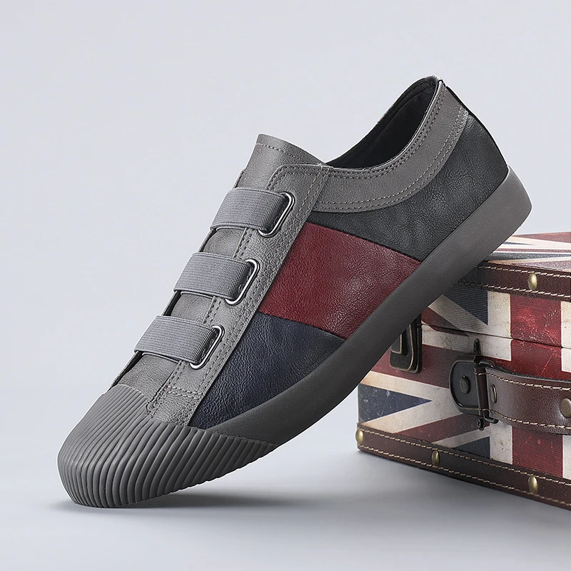 2020 Leather Casual Shoes Men Fashion Sneakers Breathable Light Mixed Colors Flats Male Sneaker Casual Shoes Chaussure homme Hot
2020 Leather Casual Shoes Men Fashion Sneakers Breathable Light Mixed Colors Flats Male Sneaker Casual Shoes Chaussure homme Hot