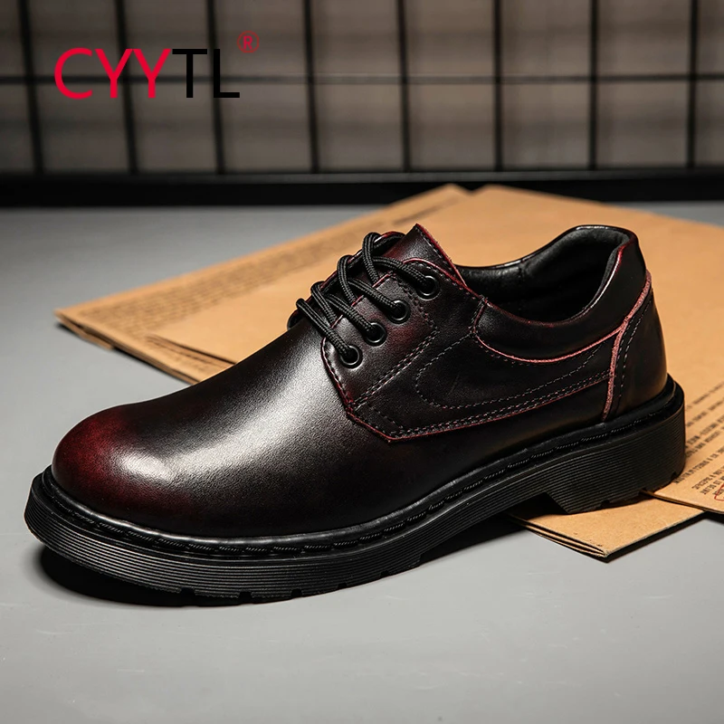 CYYTL Men Low Top Leather Boots 2021 New Winter Outdoor Walking Casual Shoes Male Fashion Lace-up Business Work Office Dress
CYYTL Men Low Top Leather Boots 2021 New Winter Outdoor Walking Casual Shoes Male Fashion Lace-up Business Work Office Dress