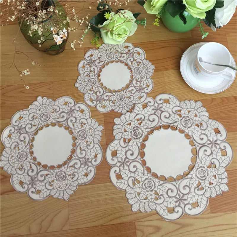 Hot Embroidery Table Place Mat Pad Cloth Drink Coaster Dining Coffee Placemat Cup Mug Pot Holder Christmas Doilies Kitchen
Hot Embroidery Table Place Mat Pad Cloth Drink Coaster Dining Coffee Placemat Cup Mug Pot Holder Christmas Doilies Kitchen