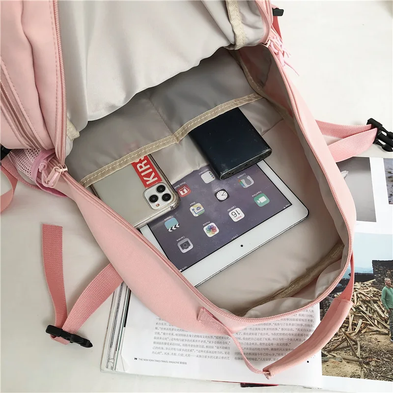 DCIMOR New Large Capacity Waterproof Nylon Backpack Unisex Mesh Travel Bag College Couples Multipocket Schoolbag Women Backpacks
DCIMOR New Large Capacity Waterproof Nylon Backpack Unisex Mesh Travel Bag College Couples Multipocket Schoolbag Women Backpacks