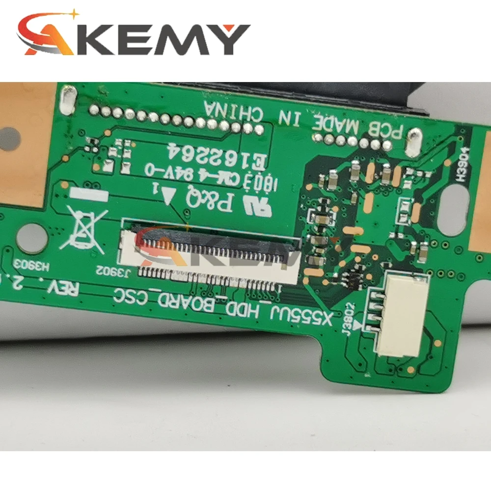 Akemy original HDD connector For Asus X555U X555UA A555U F555U K555U X555UJ Rev 2.0 Hard disk drive board 100% Tested
Akemy original HDD connector For Asus X555U X555UA A555U F555U K555U X555UJ Rev 2.0 Hard disk drive board 100% Tested