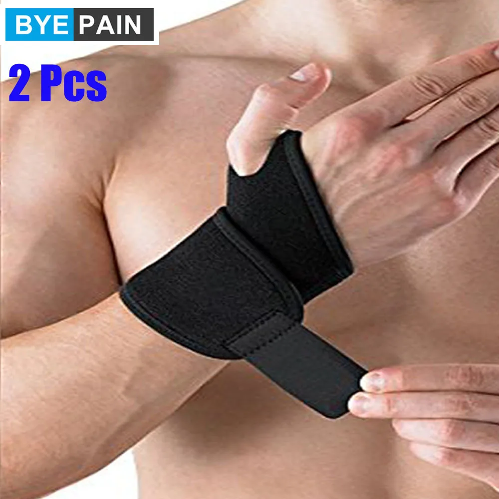 2Pcs Wristbands Wrist Brace Support Carpal Tunnel Sprains Strain Gym Strap Sports Pain Relief Wrap Bandage Lightweight Men Women
2Pcs Wristbands Wrist Brace Support Carpal Tunnel Sprains Strain Gym Strap Sports Pain Relief Wrap Bandage Lightweight Men Women