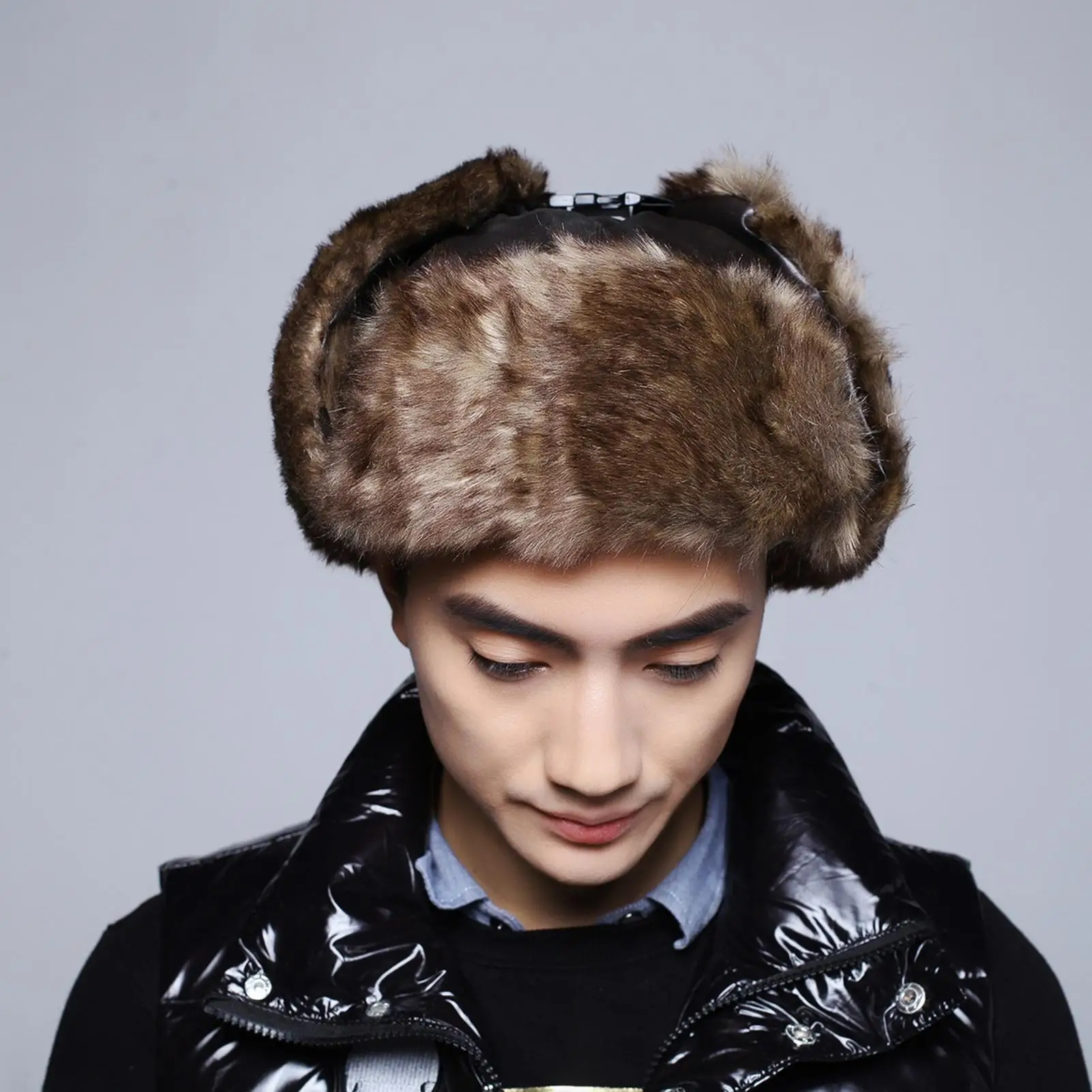 Unisex Outdoor Faux Leather Winter Warm Snow Hat Windproof Ear Protection Cap Winter Warm Snow Hat Windproof Ear Protection Cap
Unisex Outdoor Faux Leather Winter Warm Snow Hat Windproof Ear Protection Cap Winter Warm Snow Hat Windproof Ear Protection Cap