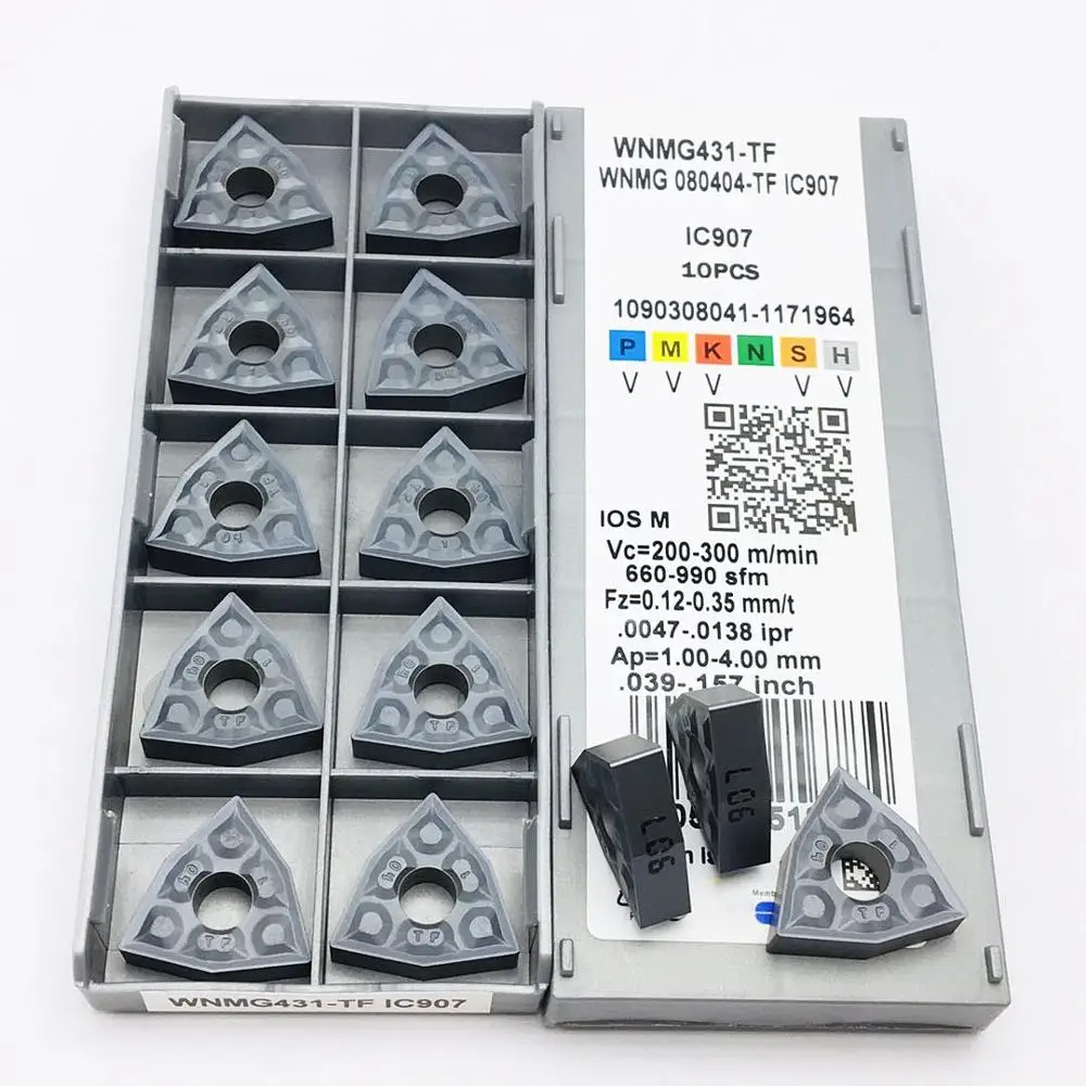 WNMG080404 TF IC907 WNMG080404 TF 908 External turning tool Carbide insert WNMG 080404 Lathe milling cutter tool
WNMG080404 TF IC907 WNMG080404 TF 908 External turning tool Carbide insert WNMG 080404 Lathe milling cutter tool