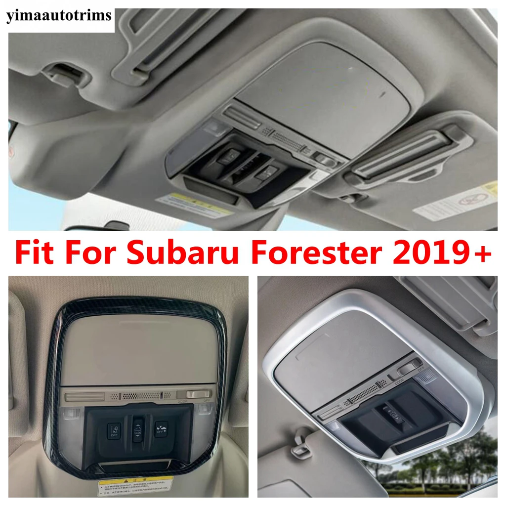 Front Roof Reading Lights Lamps Frame Cover Trim For Subaru Forester 2019 - 2021 ABS Matte / Carbon Fiber Accessories Interior
Front Roof Reading Lights Lamps Frame Cover Trim For Subaru Forester 2019 - 2021 ABS Matte / Carbon Fiber Accessories Interior