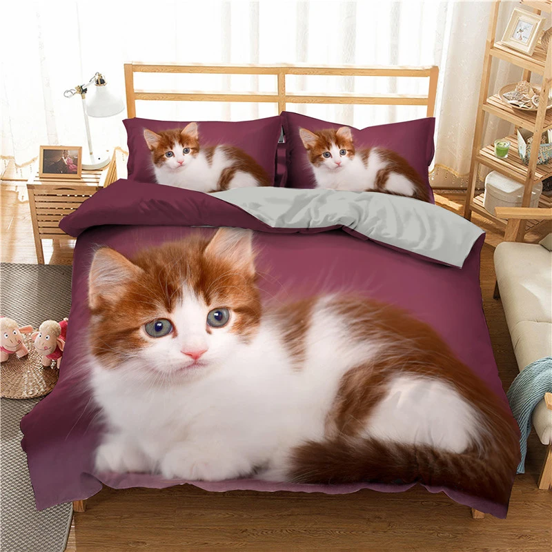 Новые Pet с принтом "кошки" 3d Постельное белье домашние украшения с животными Queen Размеры покрывало полиэстер постельное белье из мягкой подо...
Новые Pet с принтом "кошки" 3d Постельное белье домашние украшения с животными Queen Размеры покрывало полиэстер постельное белье из мягкой подо...