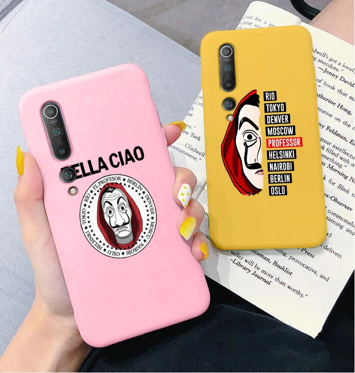 Чехол для телефона La Casa De Papel Xiaomi Mi 10 CC9 9 SE 9T Mi9T 8 Lite Redmi Note 7 8T K30 K20 Pro7A 8A|Бамперы| |