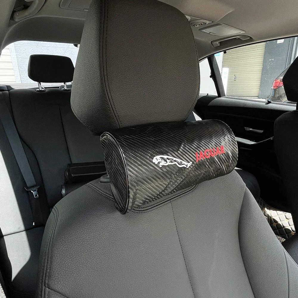 VEHICAR Car Personality Headrest For Jaguar Car Pillow Carbon Fiber Headrest Support Pillow Universal Removable Car Accessories 
VEHICAR Car Personality Headrest For Jaguar Car Pillow Carbon Fiber Headrest Support Pillow Universal Removable Car Accessories