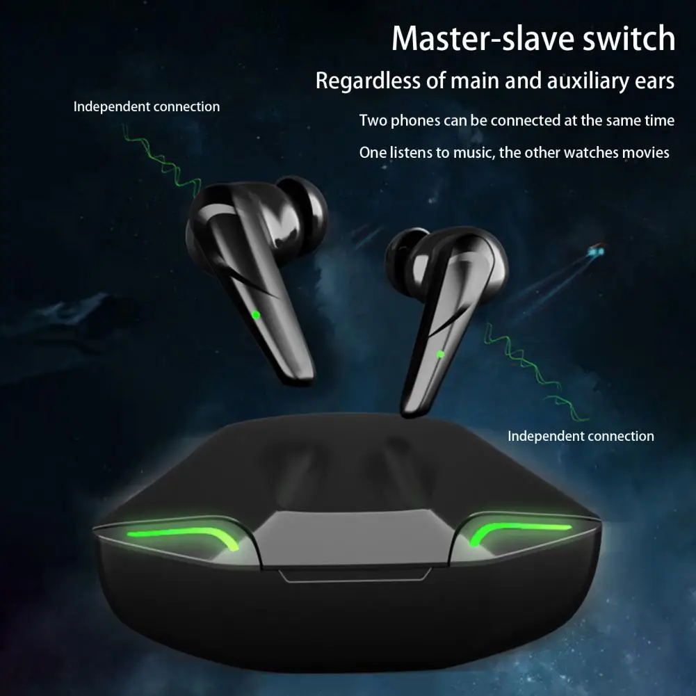 Wireless Earbuds Ergonomic Breathing Light ABS Practical Stereo TWS Bluetooth-compatible 5.0 In-ear Earphones for Gami
Wireless Earbuds Ergonomic Breathing Light ABS Practical Stereo TWS Bluetooth-compatible 5.0 In-ear Earphones for Gami