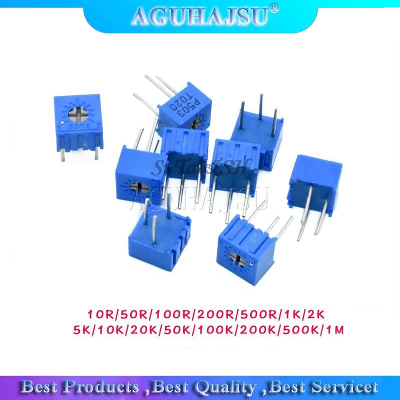 10 шт. 3362P 101 201 501 102 202 502 103 203 503 104 204 504 105 Trimpo подстроечный потенциометр 3362 500R 1K, 2K 5K 10K 20K 50K 100K
10 шт. 3362P 101 201 501 102 202 502 103 203 503 104 204 504 105 Trimpo подстроечный потенциометр 3362 500R 1K, 2K 5K 10K 20K 50K 100K