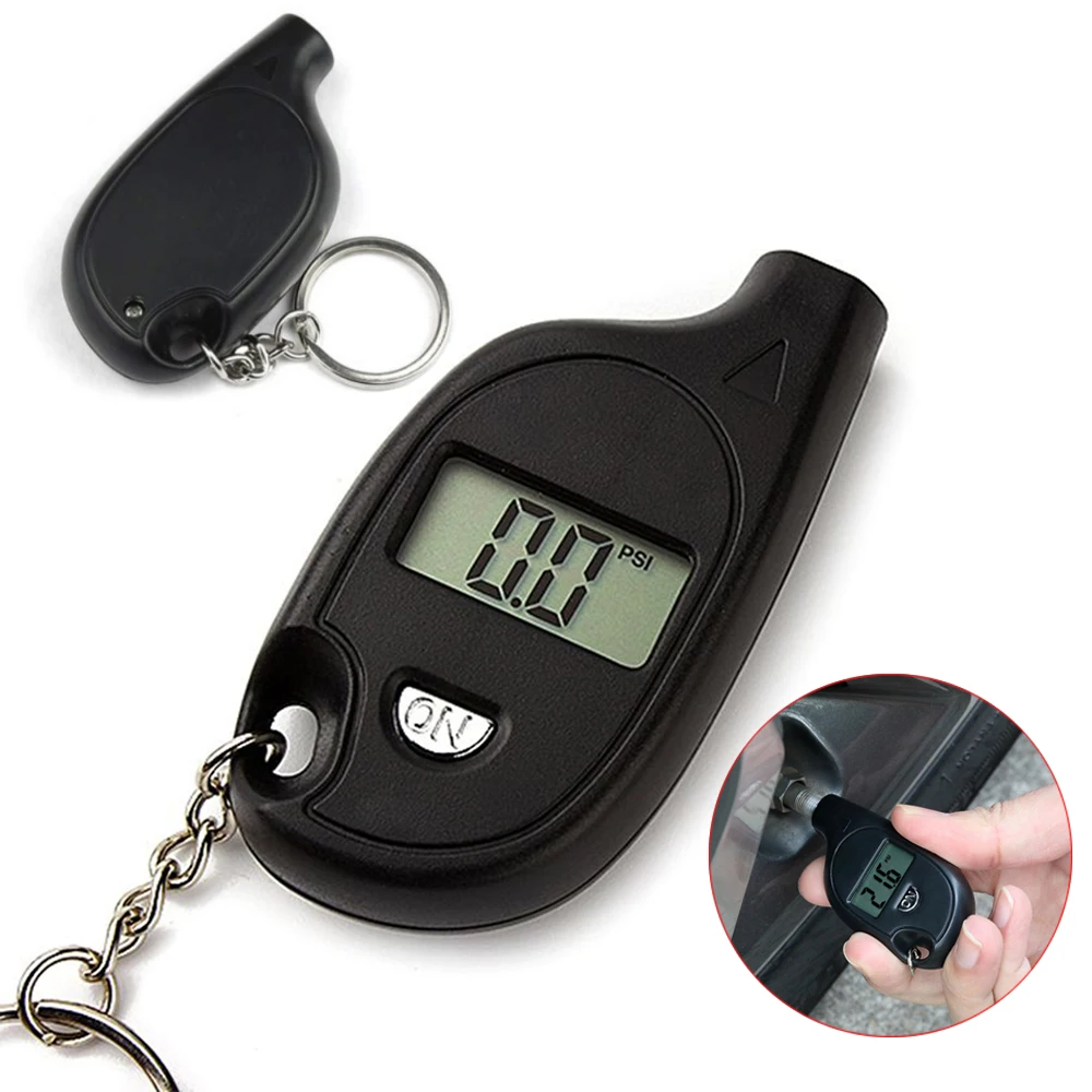 Mini Keychain Style Tire Pressure Gauge Digital LCD Display Car Air Pressure Tester Meter Auto Motorcycle Safety
Mini Keychain Style Tire Pressure Gauge Digital LCD Display Car Air Pressure Tester Meter Auto Motorcycle Safety