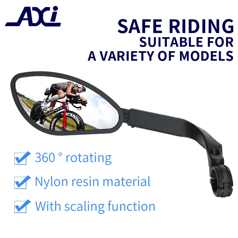 Bicycle Rear View Mirror Bike Cycling Clear Wide Range Back Sight Rearview Reflector Adjustable length adjustable mirror
Bicycle Rear View Mirror Bike Cycling Clear Wide Range Back Sight Rearview Reflector Adjustable length adjustable mirror