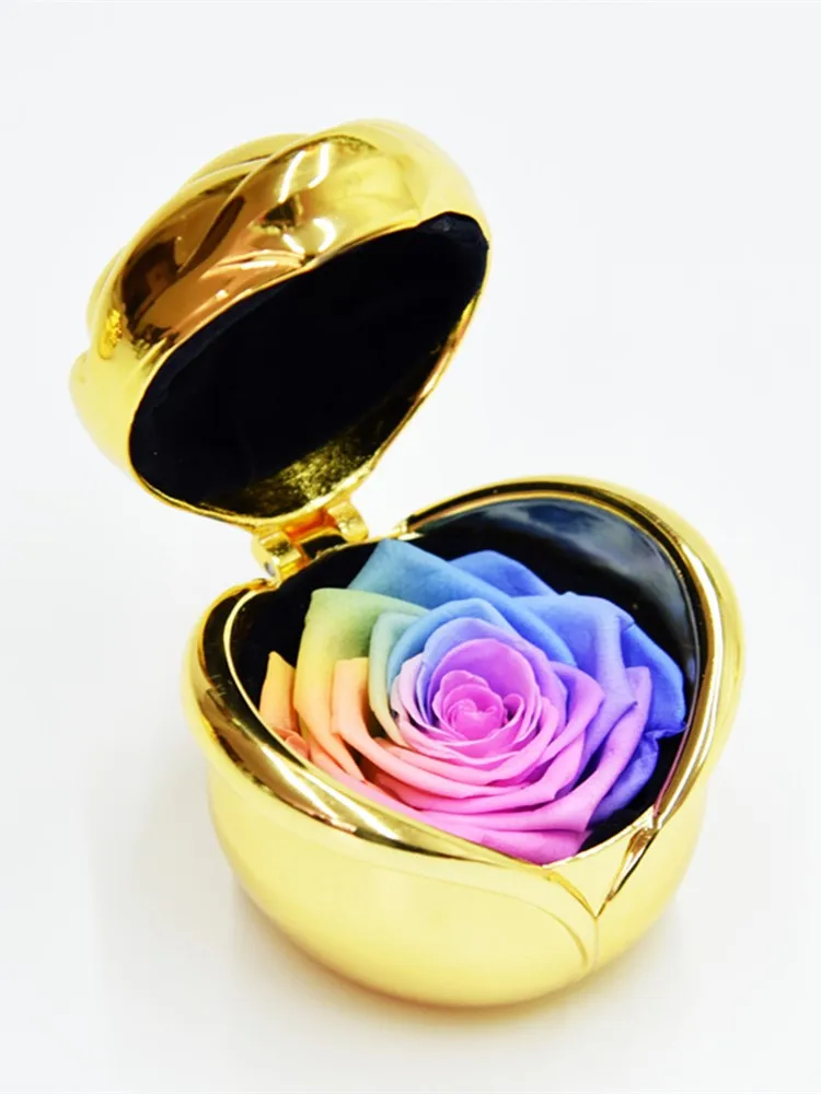 Romance Eternal Life Flower Rose Acrylic Ring Box Valentine's Day/Creative Wedding/Mother/Birthday Gifts Marriage DIY Decoration
Romance Eternal Life Flower Rose Acrylic Ring Box Valentine's Day/Creative Wedding/Mother/Birthday Gifts Marriage DIY Decoration