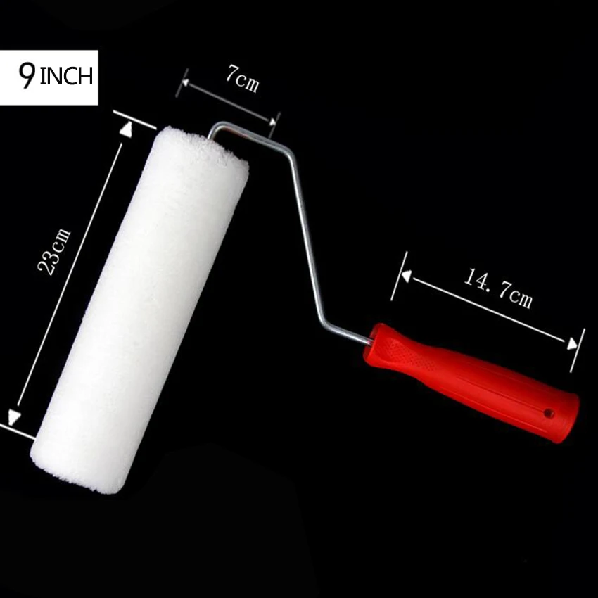 1Pcs 9" Paint Roller Covers Mini Paint Roller Edger Trim Roller Home Office Room Runner Roller Paint Brush hot sale
1Pcs 9" Paint Roller Covers Mini Paint Roller Edger Trim Roller Home Office Room Runner Roller Paint Brush hot sale