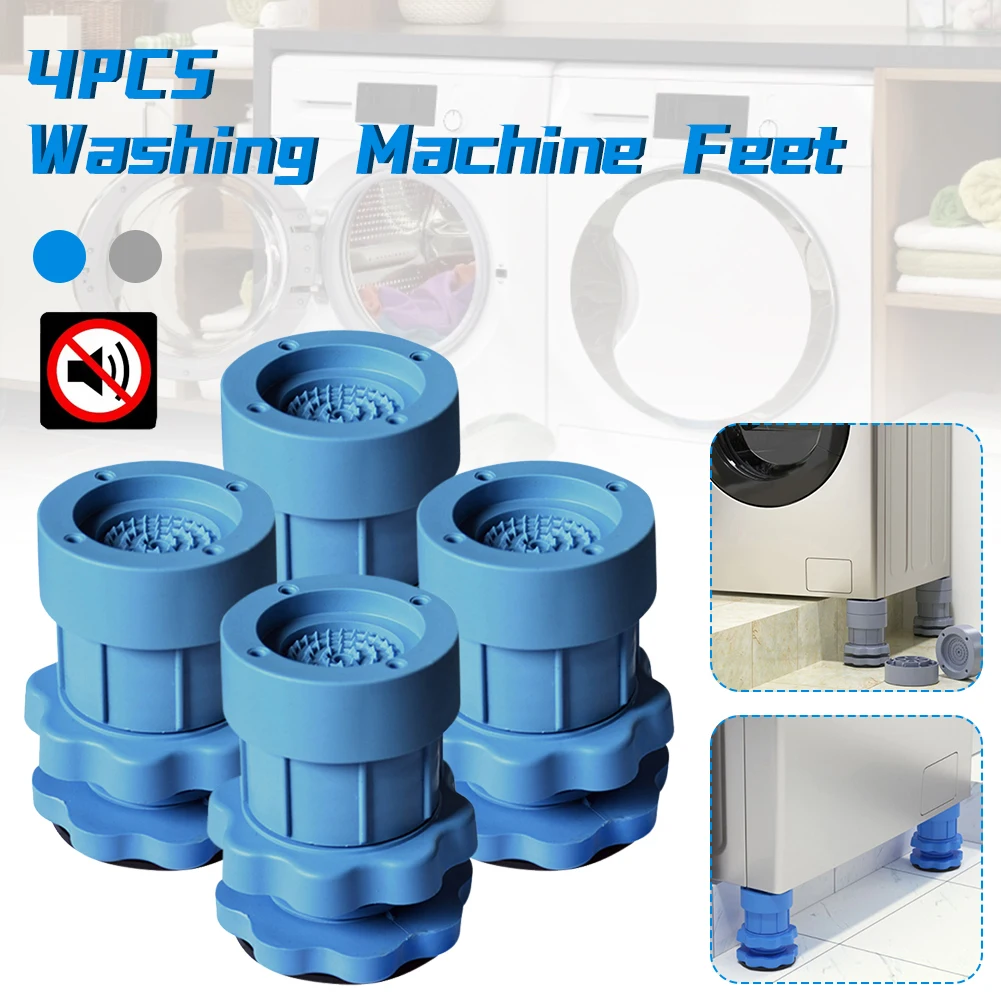 4 Pcs Washing Machine Support Adjustable Highly Non-slip Mat Shock and Noise Cancelling Washing Machine Feet Pad For Fridge
4 Pcs Washing Machine Support Adjustable Highly Non-slip Mat Shock and Noise Cancelling Washing Machine Feet Pad For Fridge