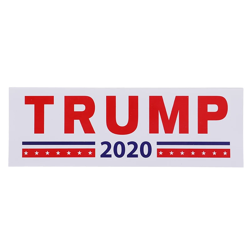 10Pcs 9*2.9in Donald Trump For President 2020 Bumper Body Car Sticker Keep Make America Great Decor Car Styling
10Pcs 9*2.9in Donald Trump For President 2020 Bumper Body Car Sticker Keep Make America Great Decor Car Styling