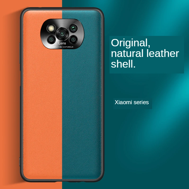 Shockproof Phone Case For Funda Xiaomi Mi Poco X3 Nfc Real Skin Case For Moviles Xiaomi Mi 10 Pro Lite Edition Telephone Case
Shockproof Phone Case For Funda Xiaomi Mi Poco X3 Nfc Real Skin Case For Moviles Xiaomi Mi 10 Pro Lite Edition Telephone Case