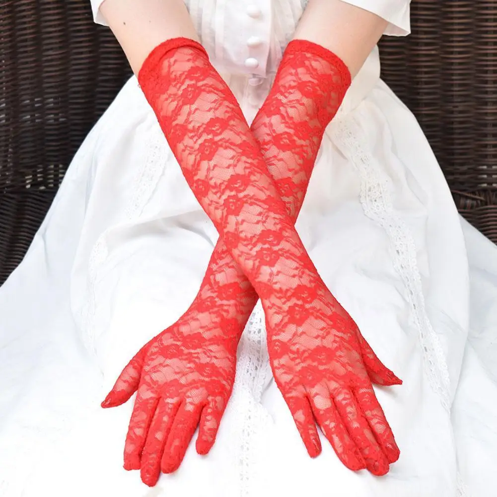 43cm Summer Long Sleeve Lace Gloves Thin Ice Silk Gloves Gloves Sunscreen Lace Gloves Female Women Gloves Long Sexy Driving Y3Z6
43cm Summer Long Sleeve Lace Gloves Thin Ice Silk Gloves Gloves Sunscreen Lace Gloves Female Women Gloves Long Sexy Driving Y3Z6