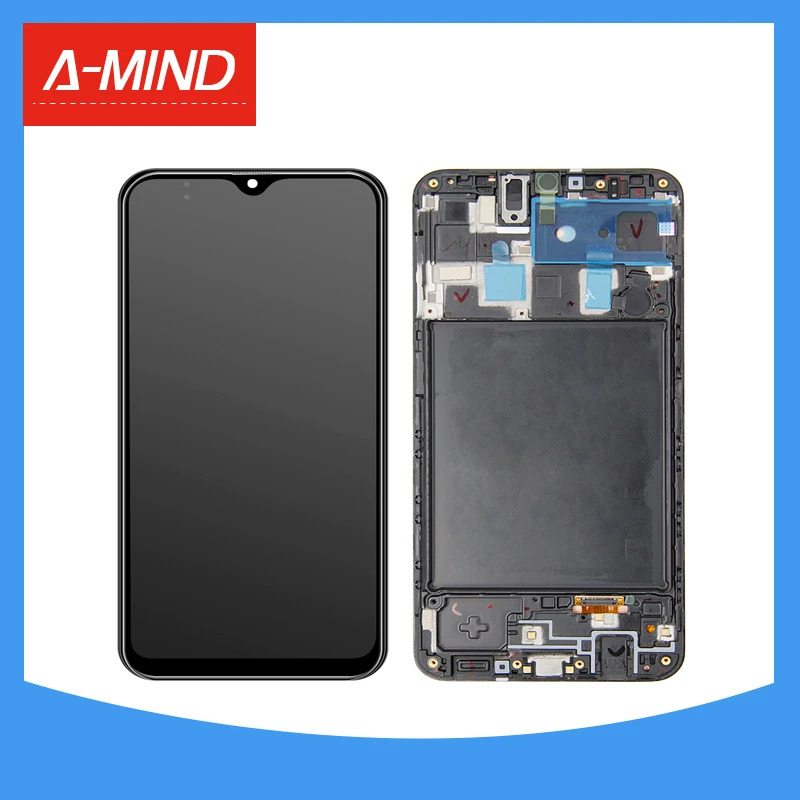 6.4" LCD For Samsung Galaxy A20 A205 SM-A205F A205FN/DS A205U LCD Display Screen Touch Digitizer Assembly +Frame
6.4" LCD For Samsung Galaxy A20 A205 SM-A205F A205FN/DS A205U LCD Display Screen Touch Digitizer Assembly +Frame