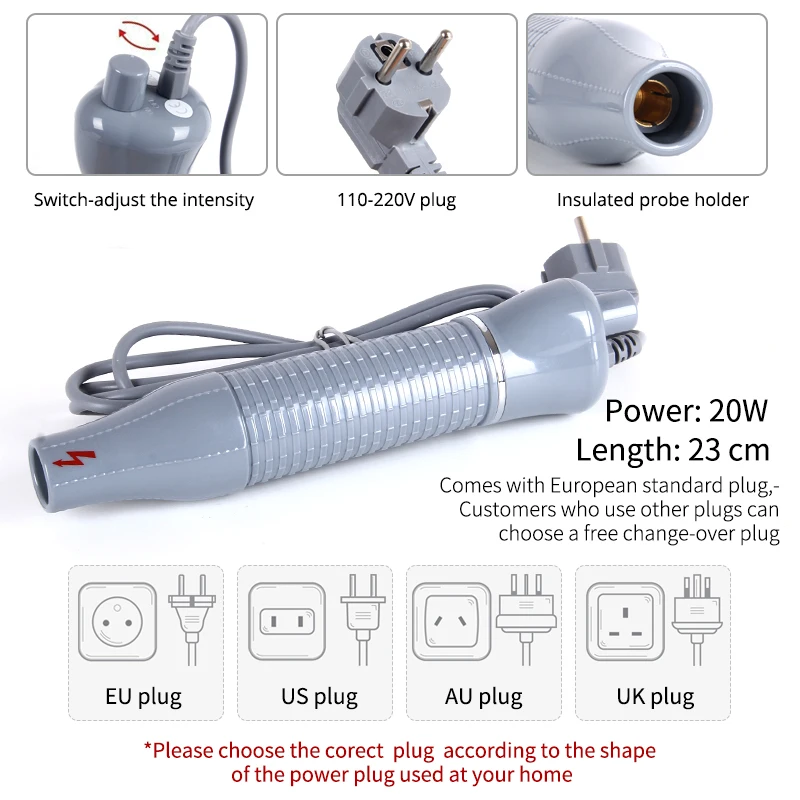 7 in1 Apparatus High Frequency Facial Machine Face Massager Neon Remove Wrinkles Acne Tool Skin Care D'arsonval For Hair
7 in1 Apparatus High Frequency Facial Machine Face Massager Neon Remove Wrinkles Acne Tool Skin Care D'arsonval For Hair