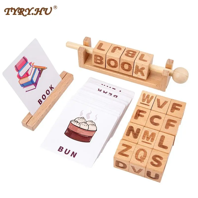 TYRY.HU Rotating Letter/Number Card Montessori Educational Wooden Letter Children's Enlightenment Intelligence Calculation Toys
TYRY.HU Rotating Letter/Number Card Montessori Educational Wooden Letter Children's Enlightenment Intelligence Calculation Toys
