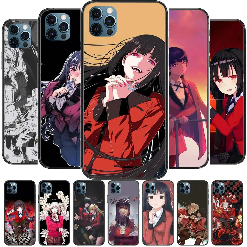 

anime kakegurui Phone Cases For iphone 12 Pro Max case 11Pro Max 8PLUS 7PLUS 6S iphone XR X XS mini mobile cell funda