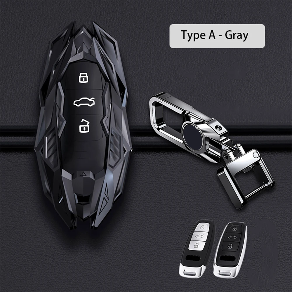 for Audi A6 A7 A8 Q8 E-tron C8 D5 A8L A6L 2018 2019 auto parts Hard zinc alloy car key case cover shell Fob keychain
for Audi A6 A7 A8 Q8 E-tron C8 D5 A8L A6L 2018 2019 auto parts Hard zinc alloy car key case cover shell Fob keychain