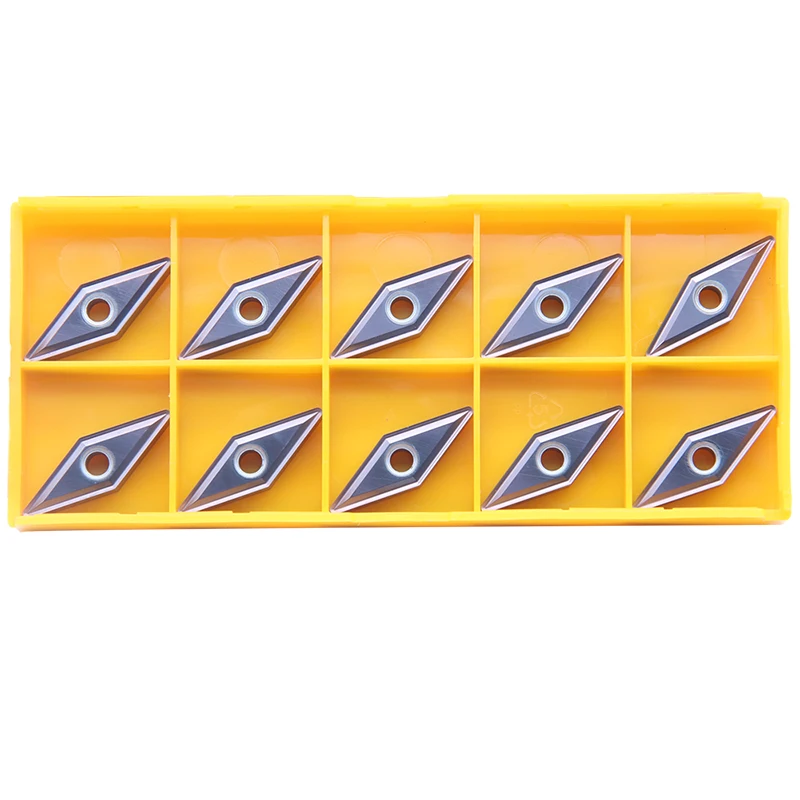 10PCS VNMG160408 MS VP15TF Carbide Inserts External Turning Tool CNC Machine Tools High Quality VNMG 160408 Lathe Cutter Tool
10PCS VNMG160408 MS VP15TF Carbide Inserts External Turning Tool CNC Machine Tools High Quality VNMG 160408 Lathe Cutter Tool