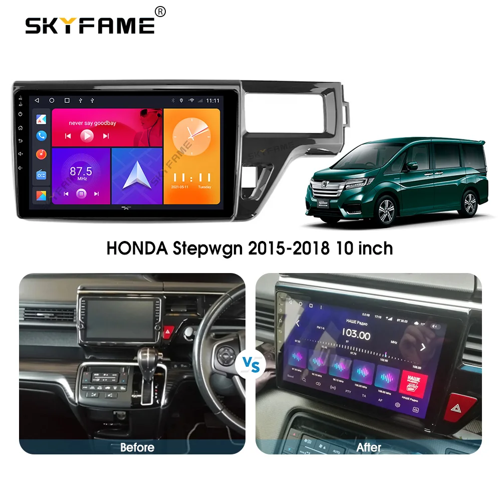 SKYFAME Android Автомобильная Навигация Радио мультимедийный плеер для HONDA Stepwgn 2015-2018 Android Автомобильная стерео система GPS
SKYFAME Android Автомобильная Навигация Радио мультимедийный плеер для HONDA Stepwgn 2015-2018 Android Автомобильная стерео система GPS