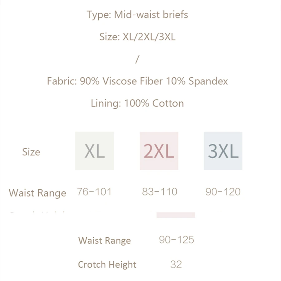 Plus Size Panties Women Large Size Lace Underwear Girls Big Lingerie Female Briefs Ladies Intimates Comfortable Soft 3 Pieces
Plus Size Panties Women Large Size Lace Underwear Girls Big Lingerie Female Briefs Ladies Intimates Comfortable Soft 3 Pieces