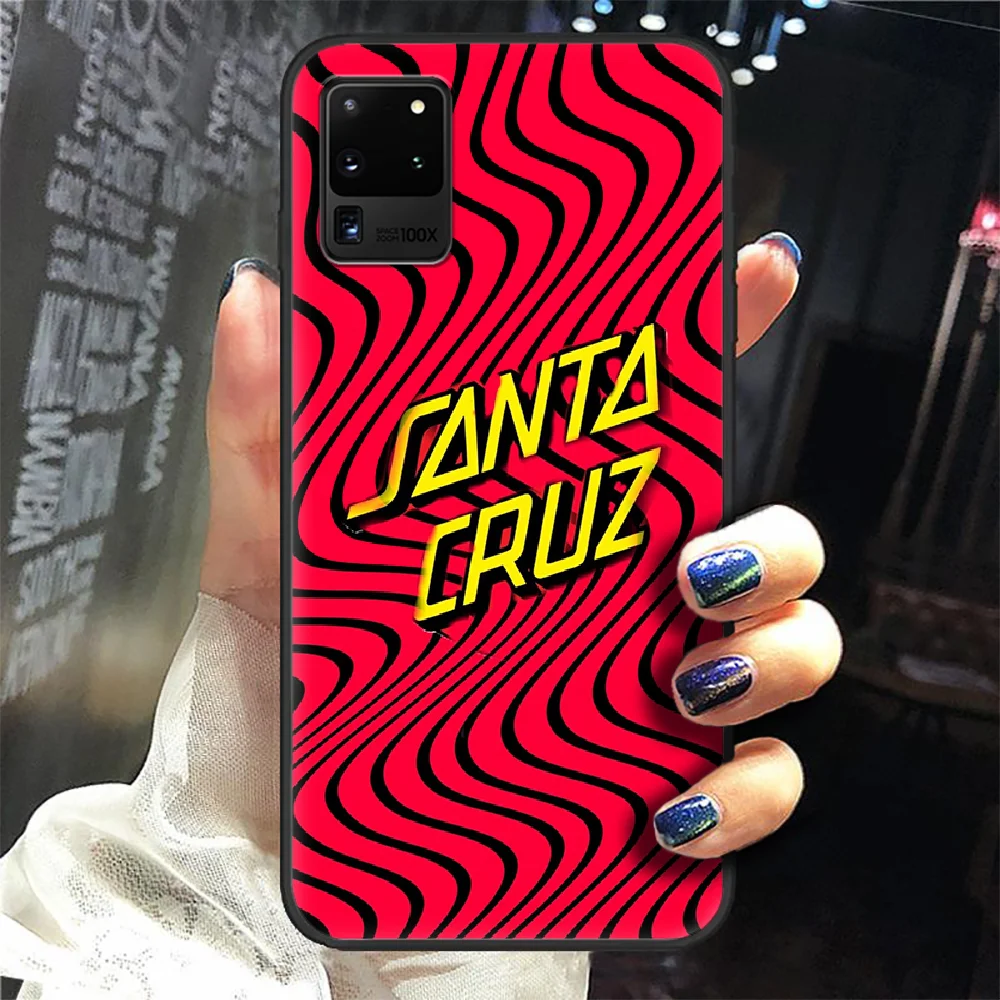 Santa Cruz Skateboard Brand Phone Case Cover Hull For Samsung Galaxy S 6 7 8 9 10 e 20 edge uitra Note 8 9 10 plus black Shell
Santa Cruz Skateboard Brand Phone Case Cover Hull For Samsung Galaxy S 6 7 8 9 10 e 20 edge uitra Note 8 9 10 plus black Shell
