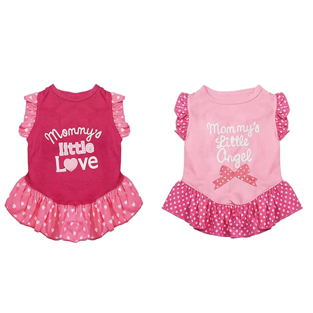 Dog Dress Pet Shirt Skirt Cat Kitty Summer Clothes Apparel With Ruffle For Small Dogs Cats Vest Top Clothes Puppy Dress Girls
Dog Dress Pet Shirt Skirt Cat Kitty Summer Clothes Apparel With Ruffle For Small Dogs Cats Vest Top Clothes Puppy Dress Girls