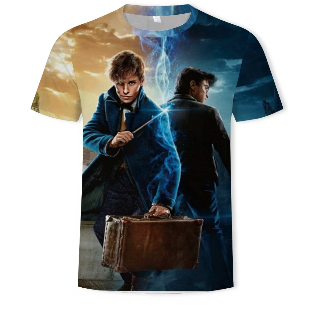 Animation 3D printing T-shirt street style top magic youth film men's fashion T-shirt Harajuku children's T-shirt
Animation 3D printing T-shirt street style top magic youth film men's fashion T-shirt Harajuku children's T-shirt