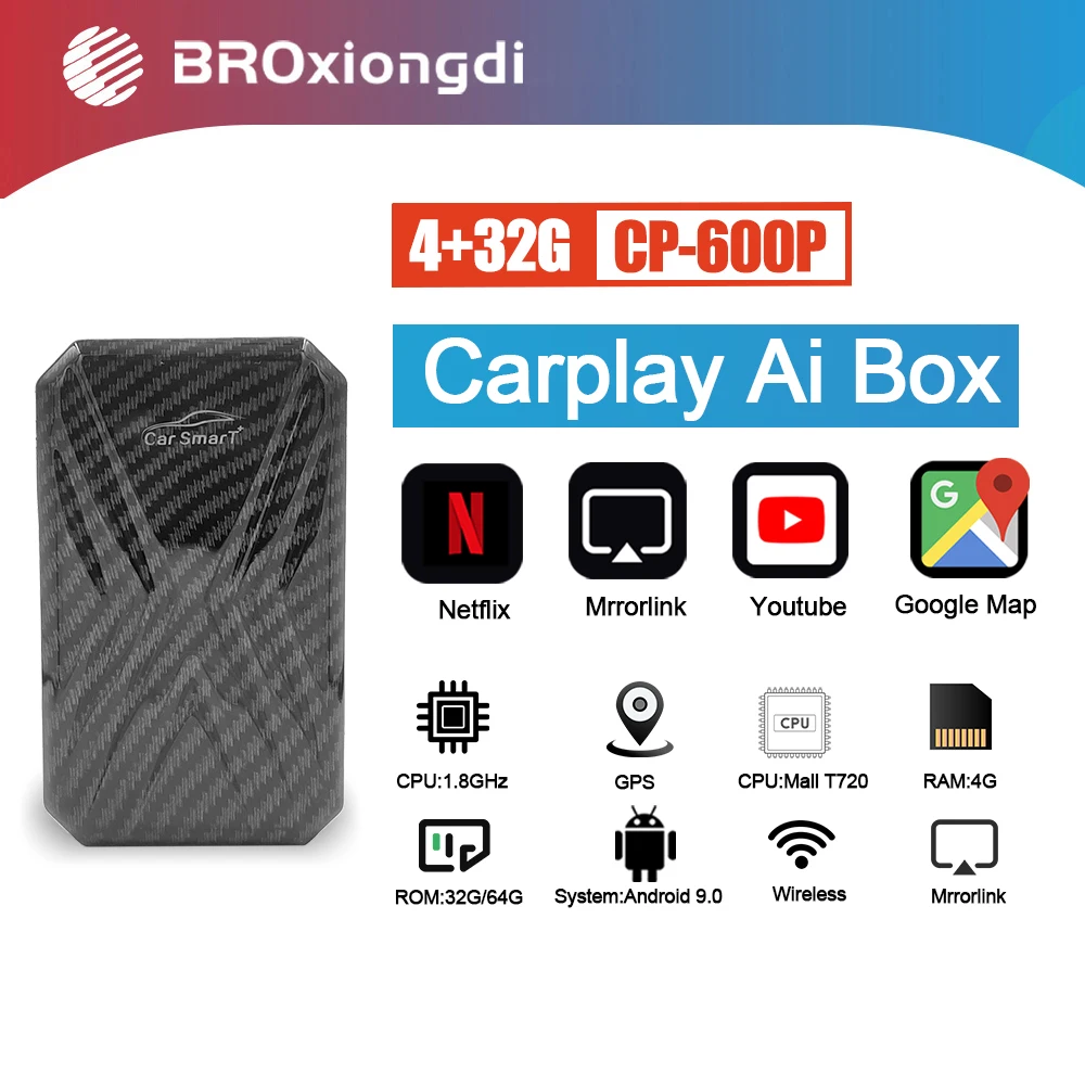 Автомагнитола Carplay Ai Box, 2 din, Android 9, 2.5D, для автомобилей Volkswagen, Nissan, Hyundai, Kia, Toyota
Автомагнитола Carplay Ai Box, 2 din, Android 9, 2.5D, для автомобилей Volkswagen, Nissan, Hyundai, Kia, Toyota