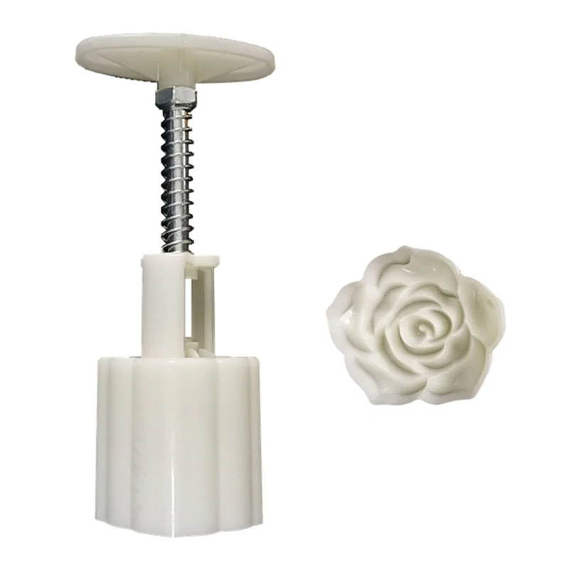 Plastic Mooncake Mold Bloom Rose Stamp Cookie Cutter Mould Press Baking Tools
Plastic Mooncake Mold Bloom Rose Stamp Cookie Cutter Mould Press Baking Tools