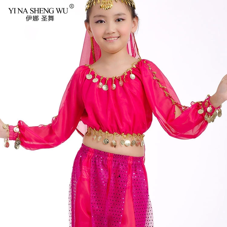Child Oriental Belly Dance Costumes Top Competition Kids Outfits Girls Indian Short/Long Sleeves Tops Bellydance Accessories Top
Child Oriental Belly Dance Costumes Top Competition Kids Outfits Girls Indian Short/Long Sleeves Tops Bellydance Accessories Top