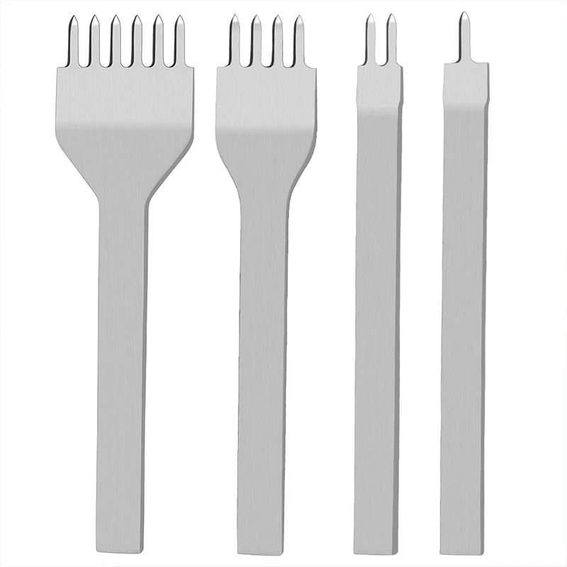 RORGETO 4Pcs/ Set Leather Craft Tool Set Stainless Steel Hole Puncher Leather Lace Stitching Tools Kit 4 Size for Choose
RORGETO 4Pcs/ Set Leather Craft Tool Set Stainless Steel Hole Puncher Leather Lace Stitching Tools Kit 4 Size for Choose