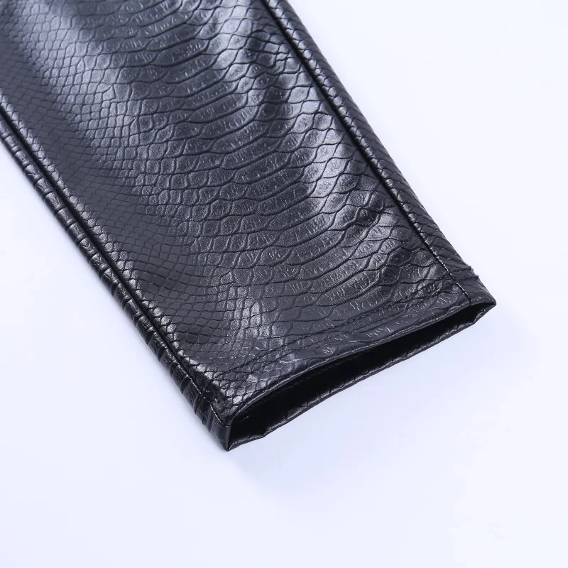2021 New Faux Leather Pant Pencil Pants Women Trousers Autumn Elegant High Waist Casual New Vintage Serpentine Pants Streetwear
2021 New Faux Leather Pant Pencil Pants Women Trousers Autumn Elegant High Waist Casual New Vintage Serpentine Pants Streetwear