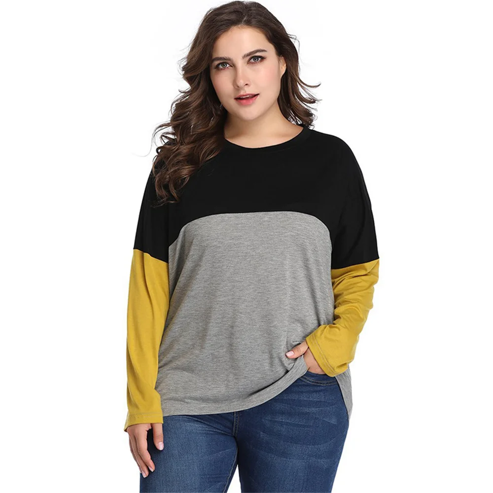 Cotton Plus Size T Shirt Women Oversized Autumn 2021 Long Sleeve Large Size Undershirt Top Casual Basic T-shirts Tee Female Tops
Cotton Plus Size T Shirt Women Oversized Autumn 2021 Long Sleeve Large Size Undershirt Top Casual Basic T-shirts Tee Female Tops