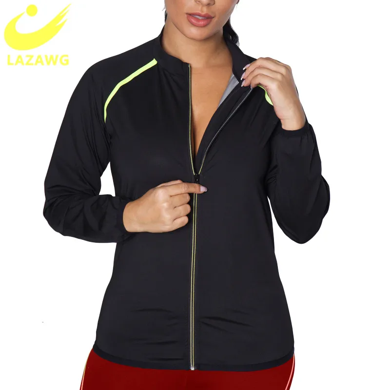 LAZAWG Slimming Sauna Sweat Shirt Women Body Shapers Weight Loss Workout Fitness Vest Suits Hot Zipper Waist Trainer Corset Tops
LAZAWG Slimming Sauna Sweat Shirt Women Body Shapers Weight Loss Workout Fitness Vest Suits Hot Zipper Waist Trainer Corset Tops