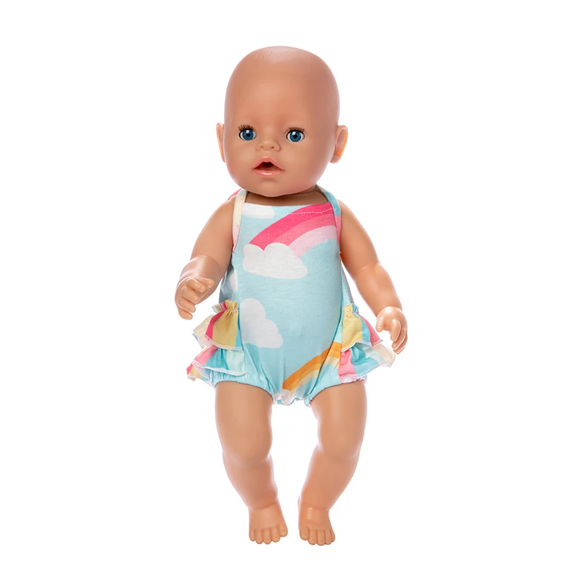 Fit 17 inch 43cm Born New Baby Doll Clothes Accessories Big Brand Baby Suspender Suit For Baby Birthday Gift
Fit 17 inch 43cm Born New Baby Doll Clothes Accessories Big Brand Baby Suspender Suit For Baby Birthday Gift