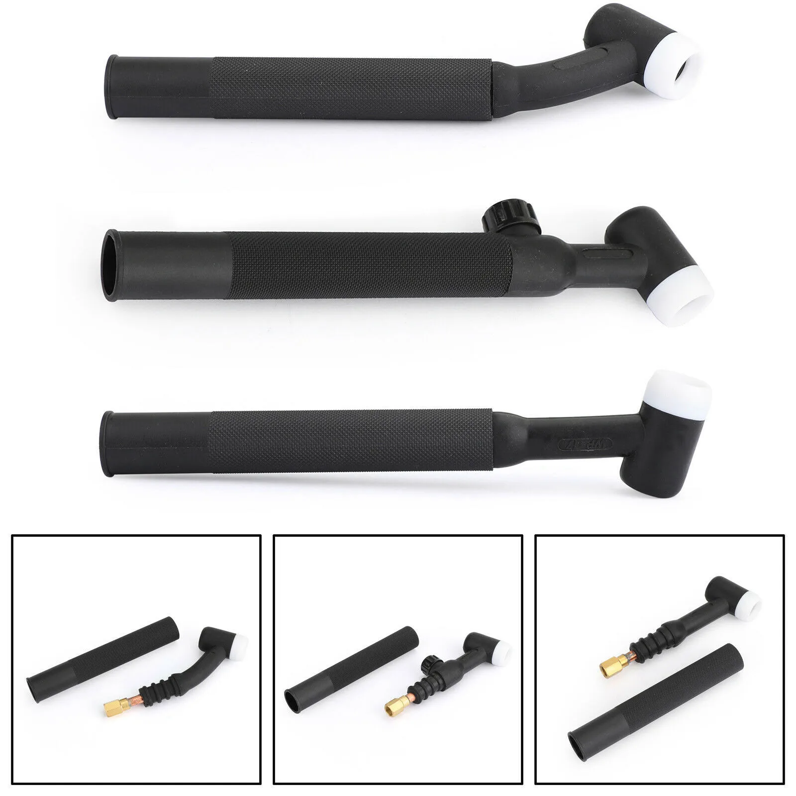 Tig Torch Head WP-17/17F/17V TIG Welding Torch Head Body 150Amp Air-Cooled With Handle Soldering Equipment
Tig Torch Head WP-17/17F/17V TIG Welding Torch Head Body 150Amp Air-Cooled With Handle Soldering Equipment