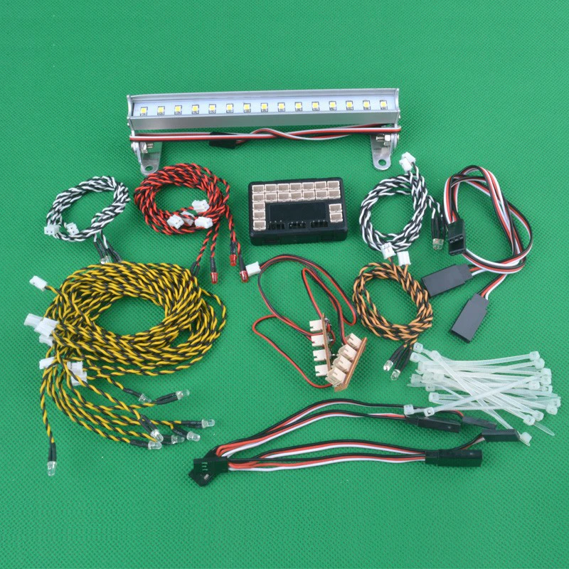 Фото Комплект светодиодных ламп WE7021 для радиоуправляемого автомобиля HG-P407 1/10 P407