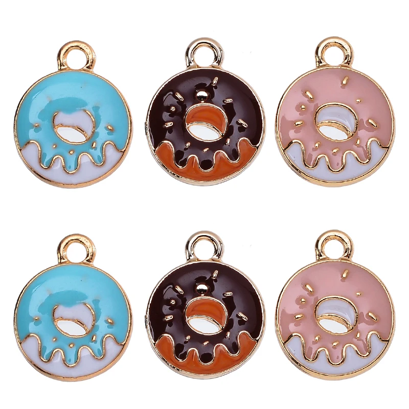 20Pcs/Lot 15*18MM Cute Multicolor Donut Food Charm Pendant For Girl Earring Bracelet Handmade Accessories Sweet Gift Wholesale
20Pcs/Lot 15*18MM Cute Multicolor Donut Food Charm Pendant For Girl Earring Bracelet Handmade Accessories Sweet Gift Wholesale