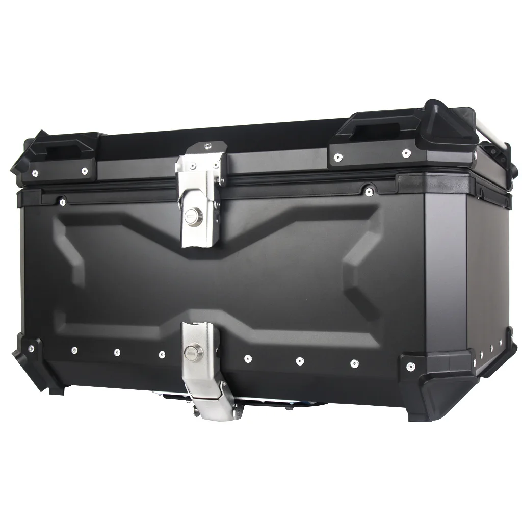 45L 55L 65L Embossed X Aluminum Alloy Tail Box Electric Motorcycle Trunk Quick Release Storage Luggage
45L 55L 65L Embossed X Aluminum Alloy Tail Box Electric Motorcycle Trunk Quick Release Storage Luggage