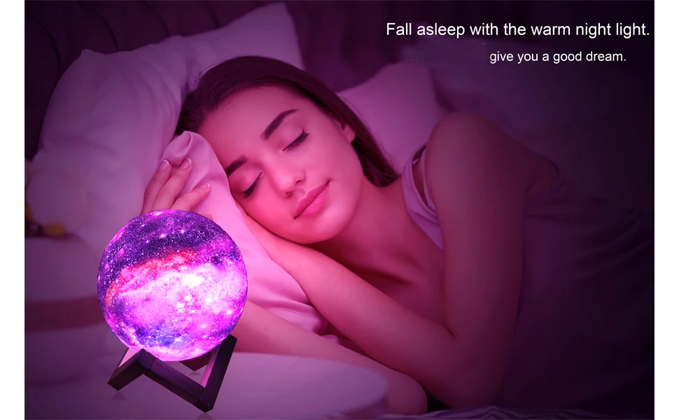 ZK20 3D Printing Moon Lamp Galaxy Moon Light Kids Night Light 16 Color Change Touch and Remote Control Galaxy Light as Gifts
ZK20 3D Printing Moon Lamp Galaxy Moon Light Kids Night Light 16 Color Change Touch and Remote Control Galaxy Light as Gifts