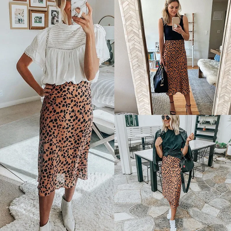Women's Fashion Print Skirt Summer High Waisted Leopard Pattern Printed Skirt Casual Skirt
Women's Fashion Print Skirt Summer High Waisted Leopard Pattern Printed Skirt Casual Skirt