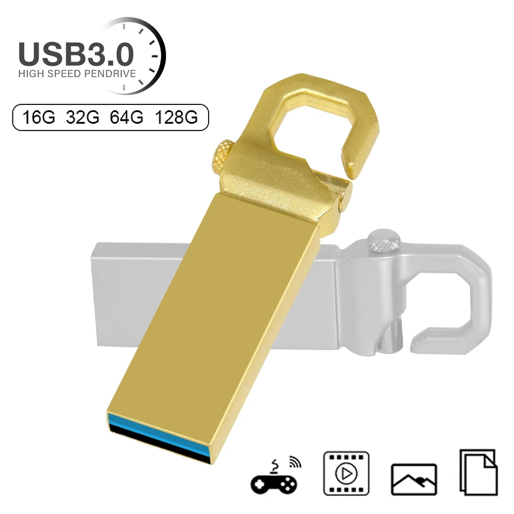 

USB Flash Drive 128GB 64GB 32GB 16GB 8GB Pen Drives Pendrive USB Pen Disk Flashdrive Memory USB Stick 3.0 Key