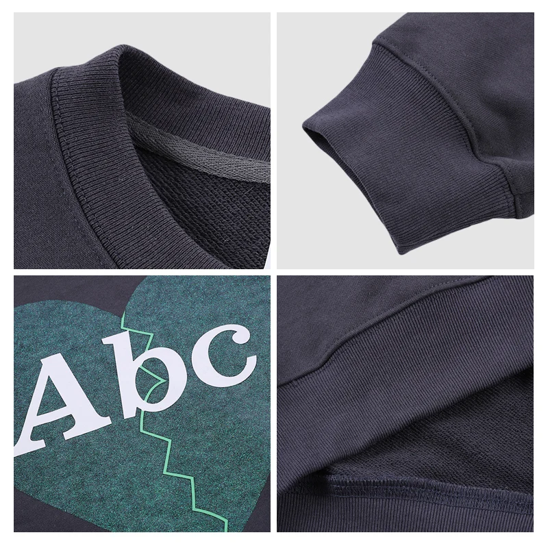 New Fahion Men Sweatshirt Hip Hop Streetwear Casual Fashion Autumn Winter Long Sleeve Fleece Pullover Hoodie
New Fahion Men Sweatshirt Hip Hop Streetwear Casual Fashion Autumn Winter Long Sleeve Fleece Pullover Hoodie