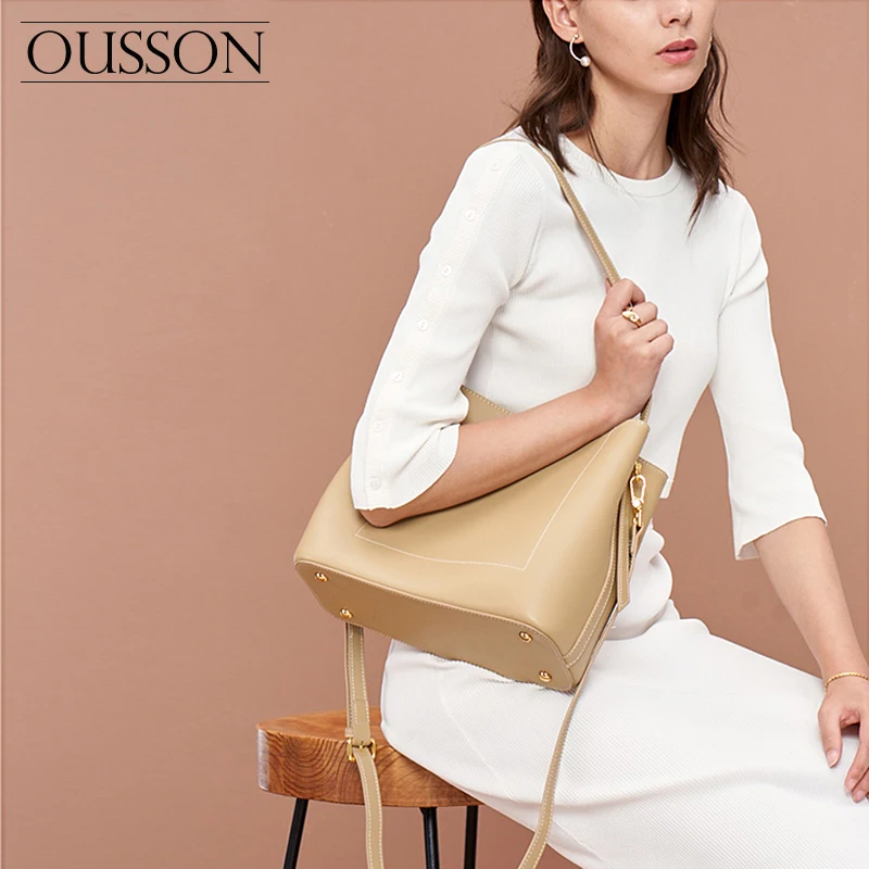 Модная Изысканная женская сумка-мешок OUSSON на одно плечо, мягкая кожаная женская Повседневная Сумка-тоут для поездок
Модная Изысканная женская сумка-мешок OUSSON на одно плечо, мягкая кожаная женская Повседневная Сумка-тоут для поездок